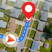 GPS Navigation: Live Maps View