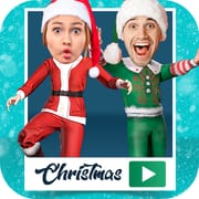 Christmas Face - Photo dance