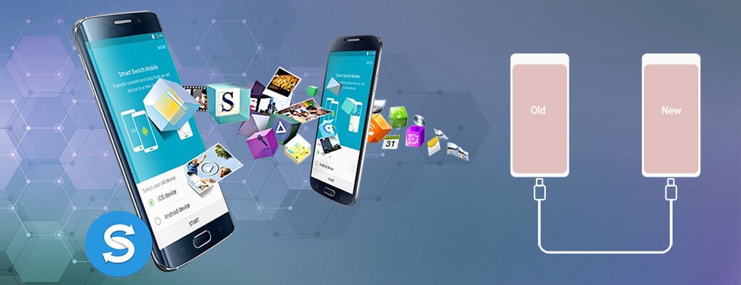 How do you transfer data from your old phone to the new one when you change your phone?