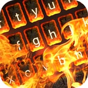 Burning Keyboard Wallpaper HD